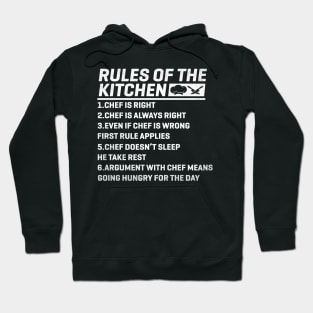 Rules of the kitchen Hoodie